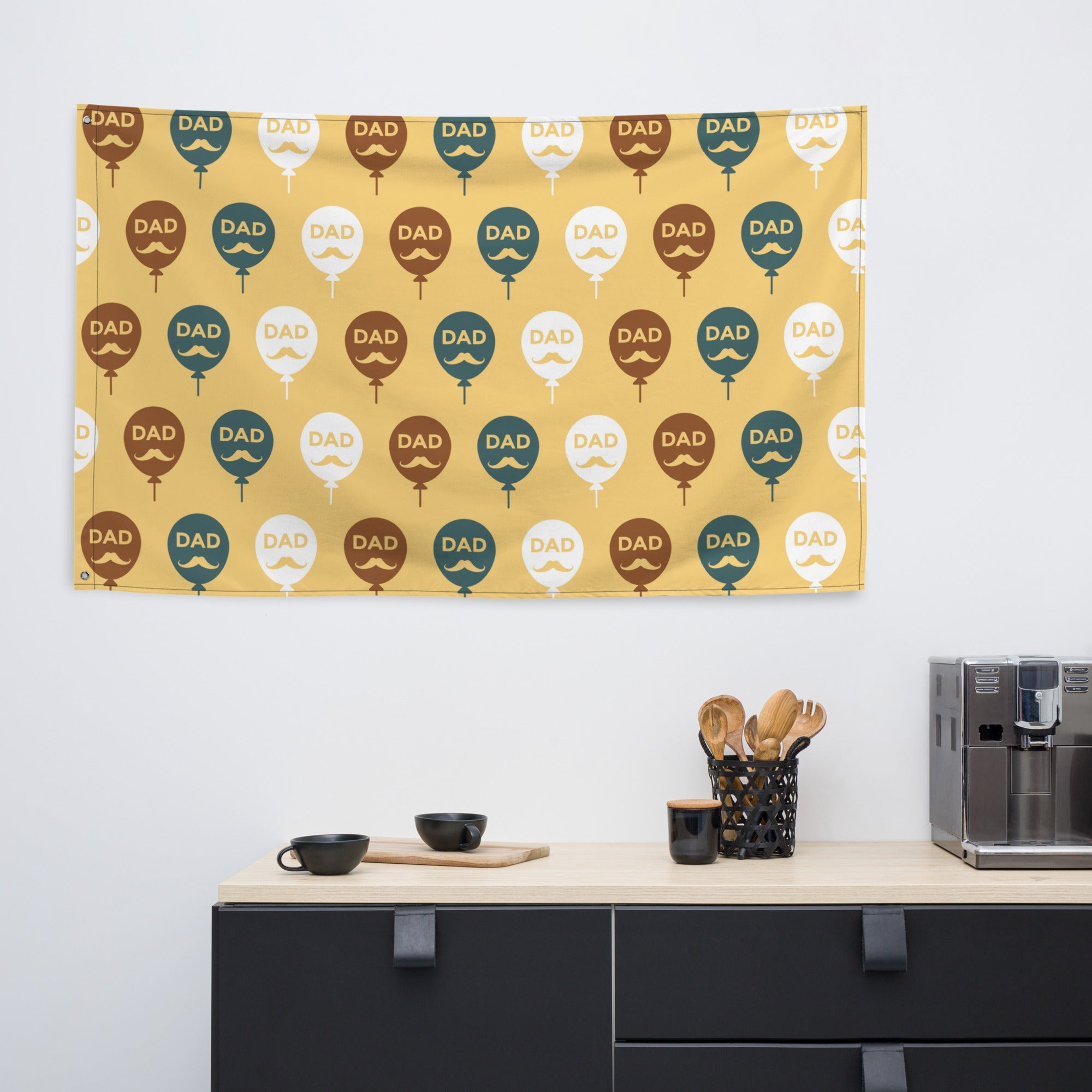 Cool Dad's Charming Yet Practical Wall Hanging Decorative Flag.
