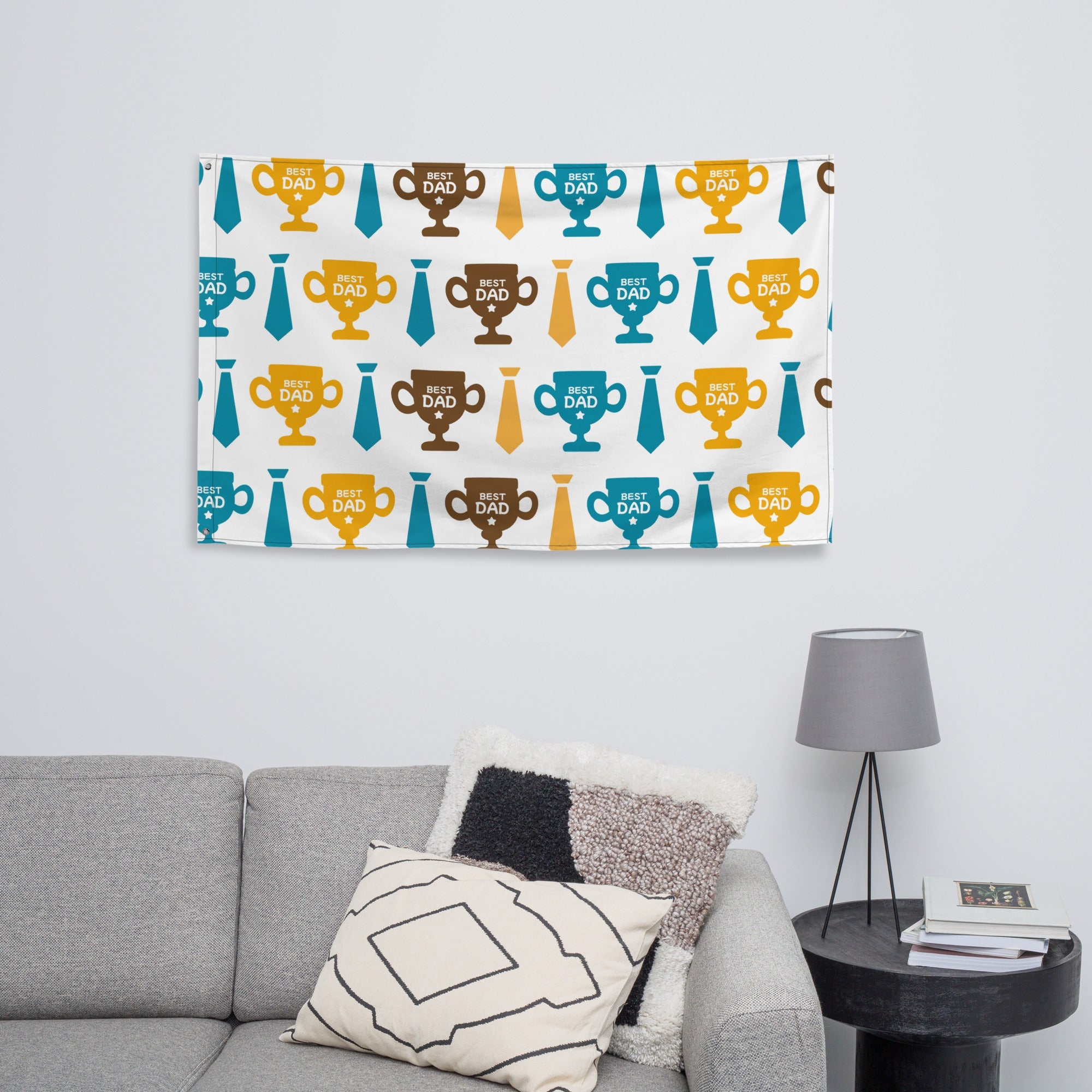 Cool Dad's Charming Yet Practical Wall Hanging Decorative Flag.