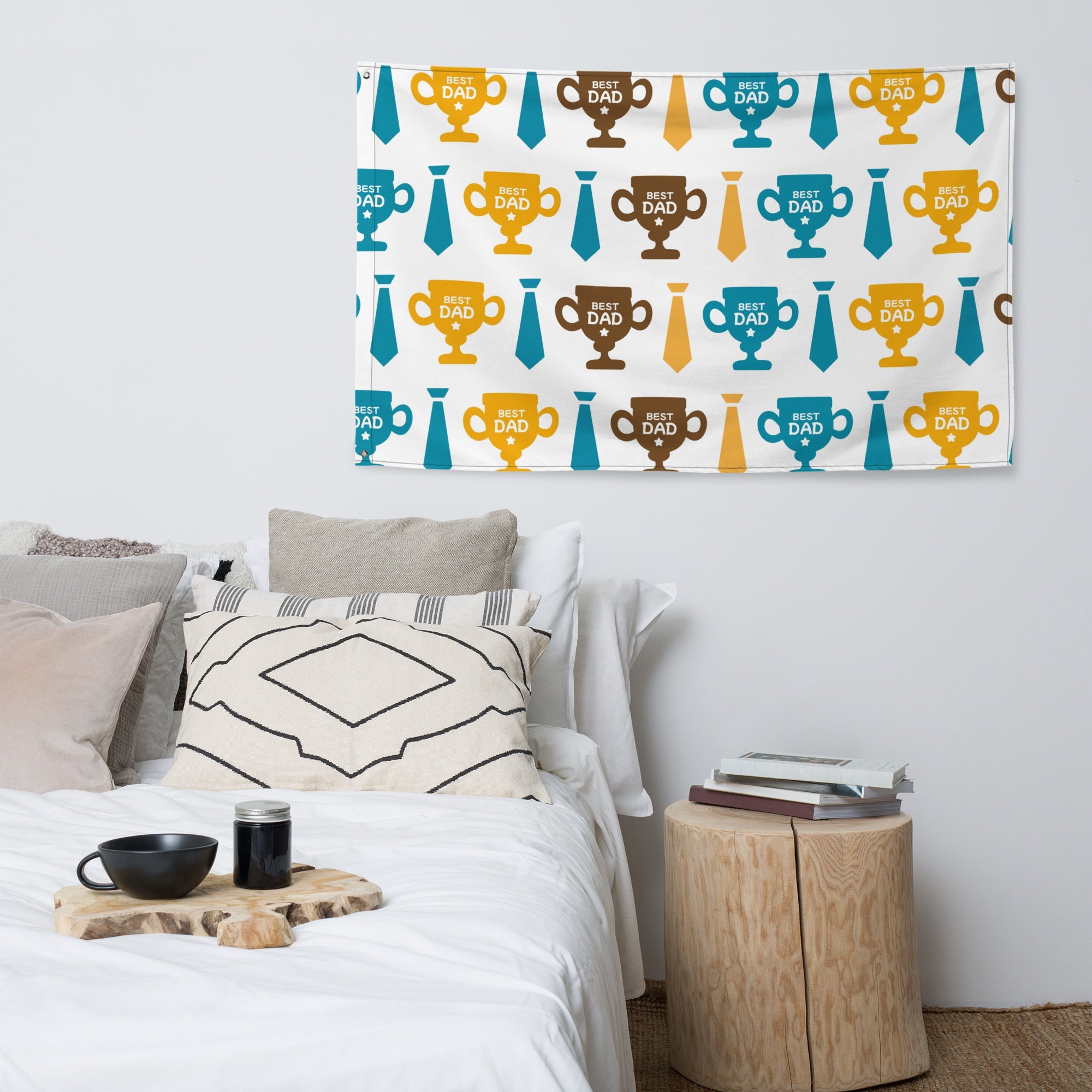 Cool Dad's Charming Yet Practical Wall Hanging Decorative Flag.