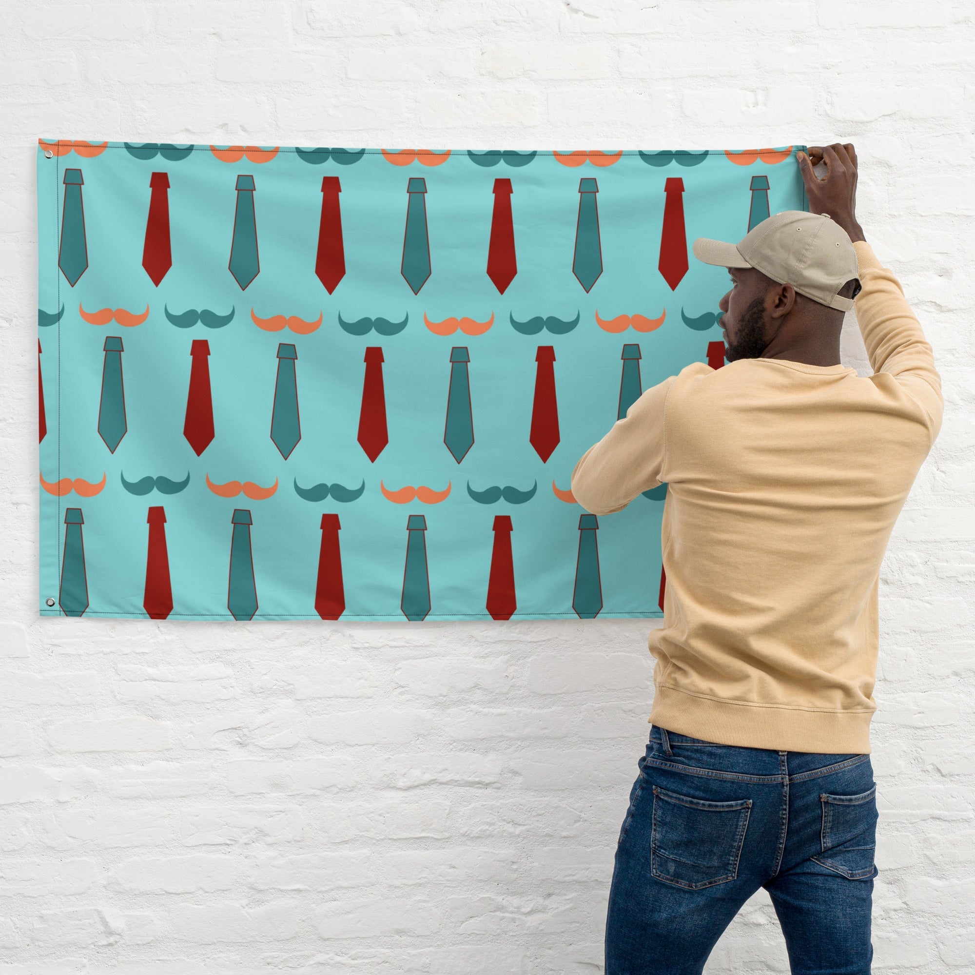 Cool Dad's Charming Yet Practical Wall Hanging Decorative Flag.