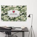 Army Enthusiast Camouflage Flag