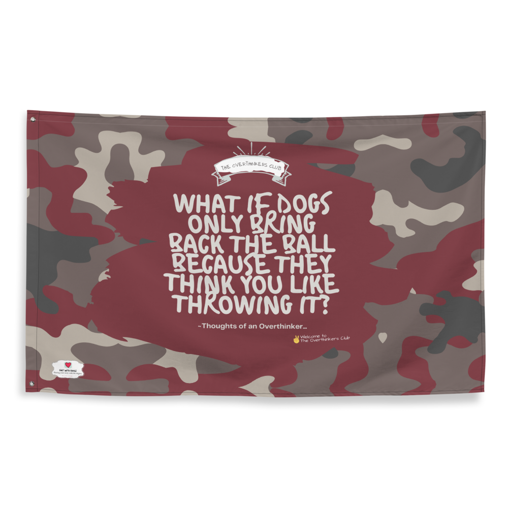 Army Enthusiast Camouflage Flag