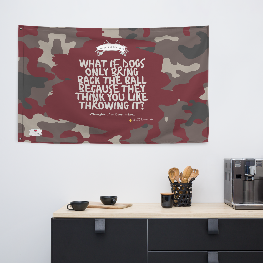 Army Enthusiast Camouflage Flag
