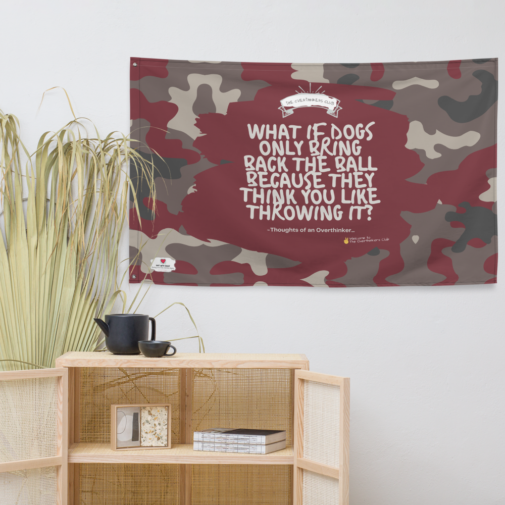 Army Enthusiast Camouflage Flag