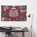 Army Enthusiast Camouflage Flag