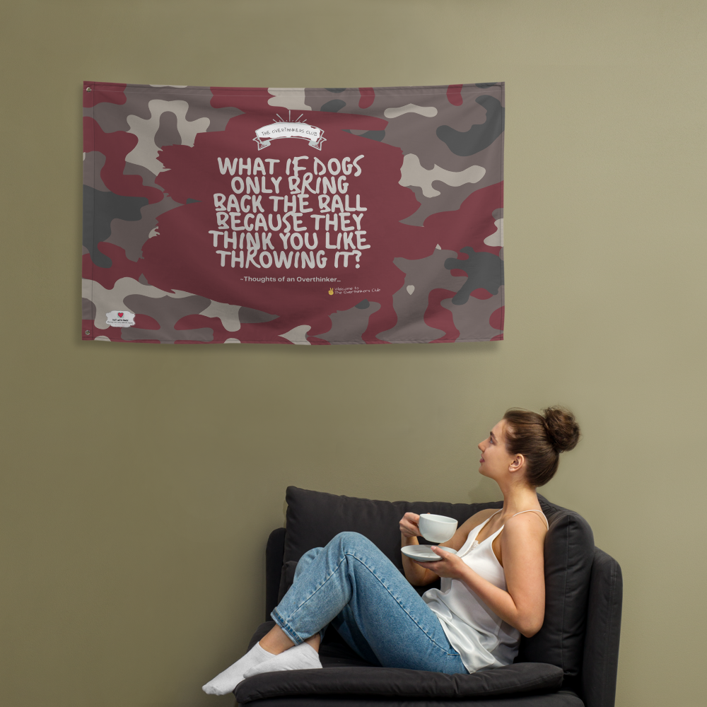 Army Enthusiast Camouflage Flag