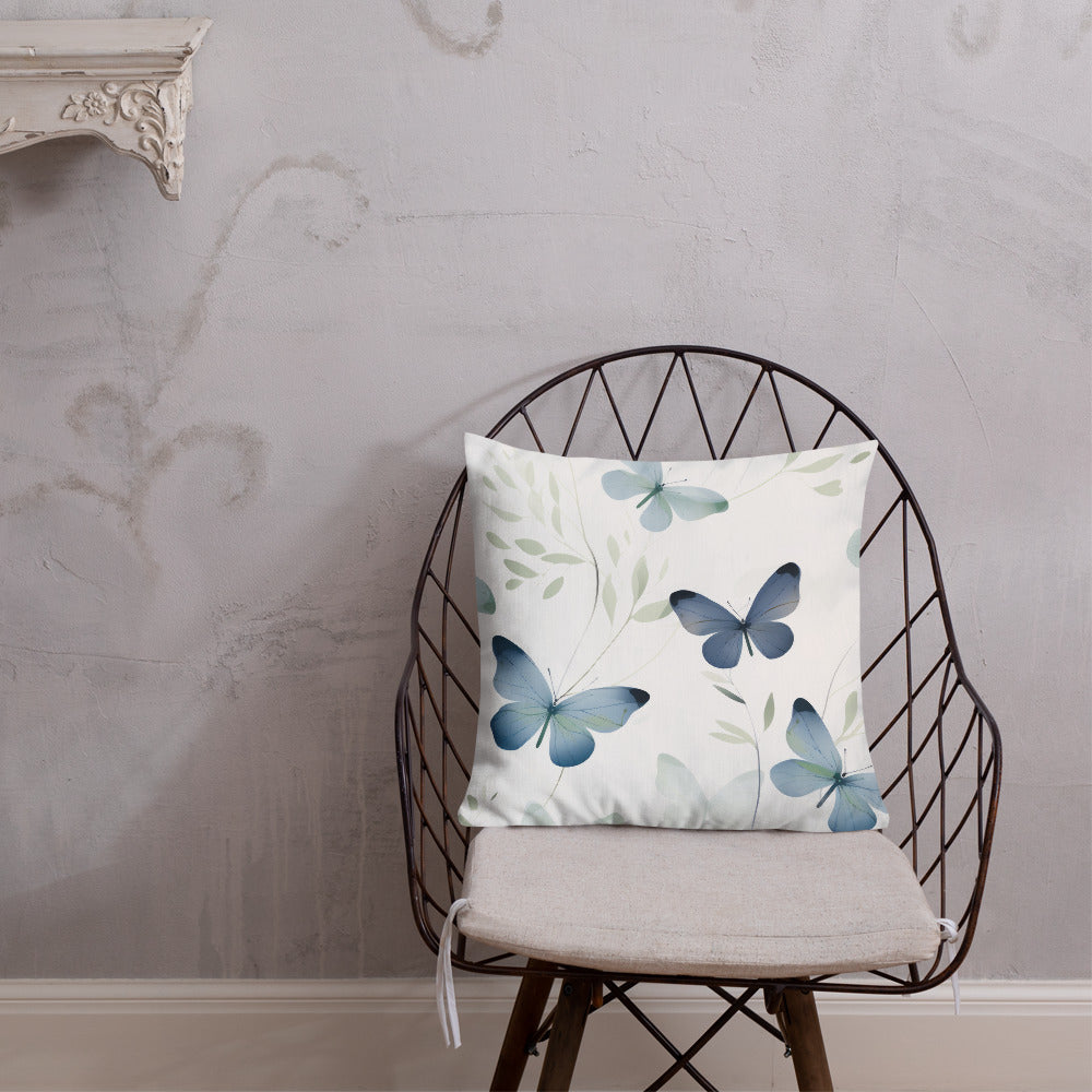 Butterfly Lover's Decorative Yet Comfortable Premium Pillow