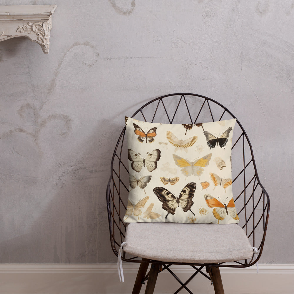 Butterfly Lover's Decorative Yet Comfortable Premium Pillow