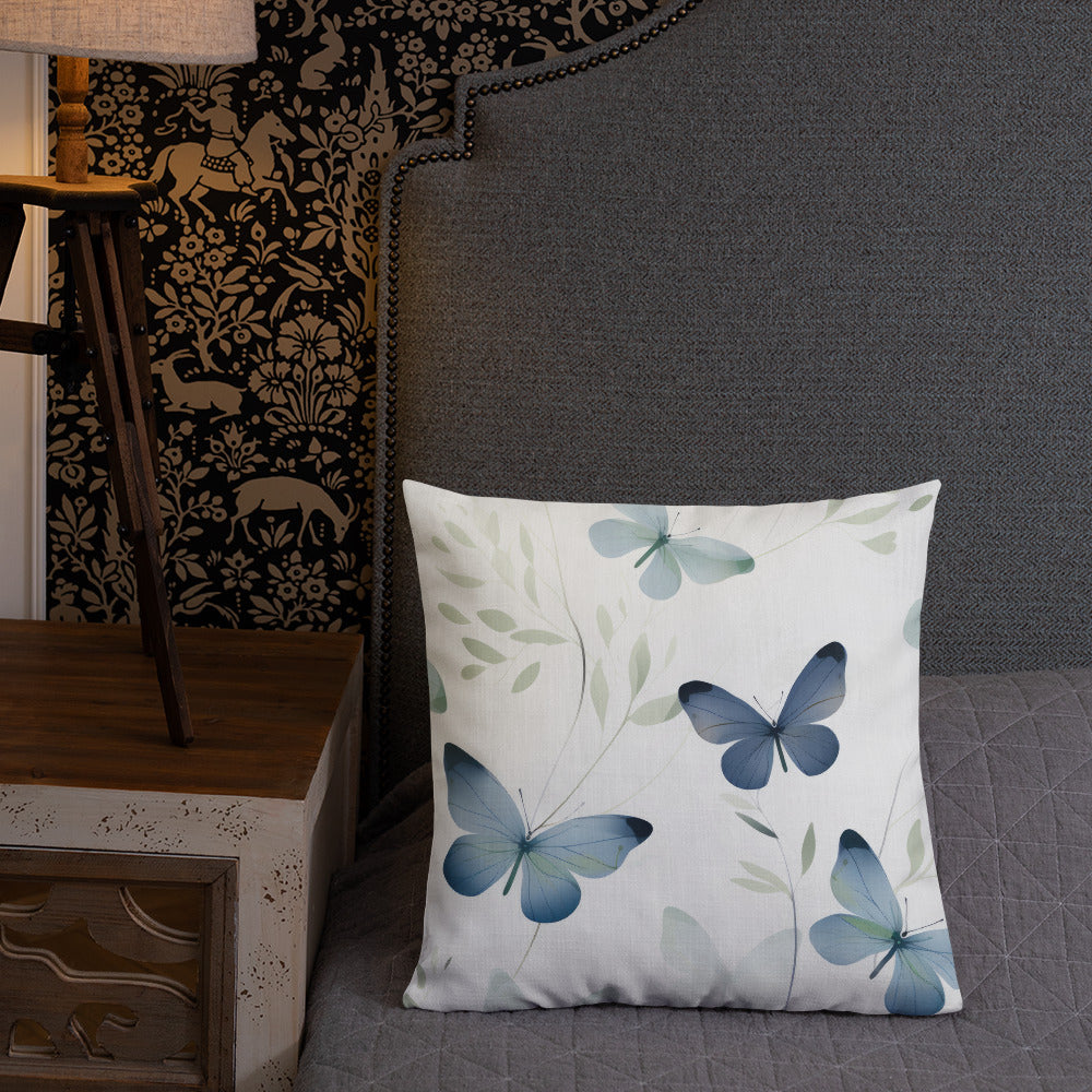 Butterfly Lover's Decorative Yet Comfortable Premium Pillow