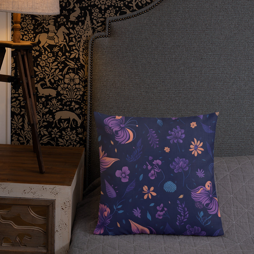 Butterfly Lover's Decorative Yet Comfortable Premium Pillow