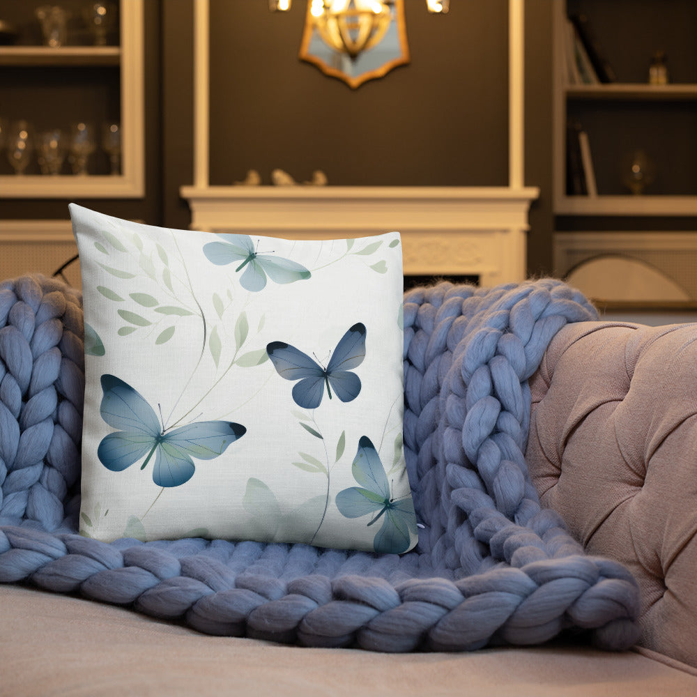 Butterfly Lover's Decorative Yet Comfortable Premium Pillow
