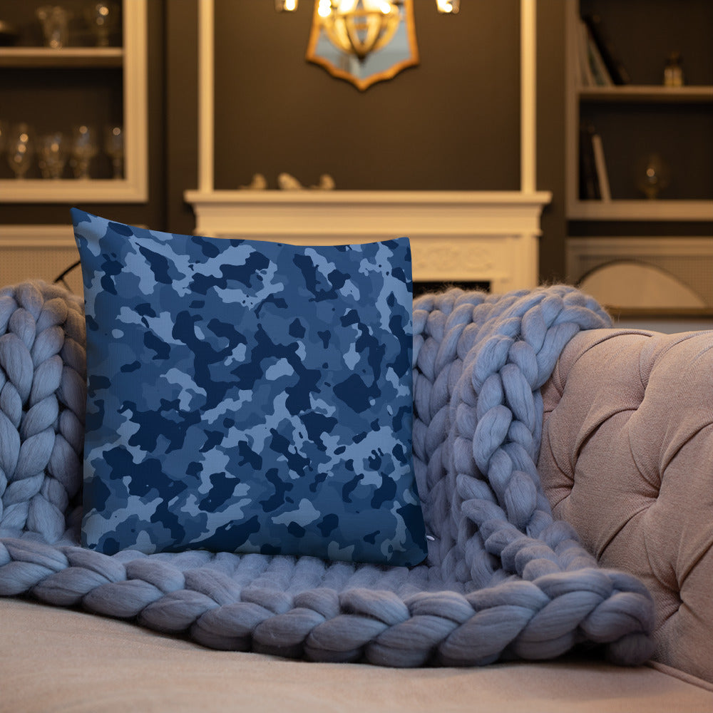 Army Enthusiast Camouflage Premium Throw Pillow