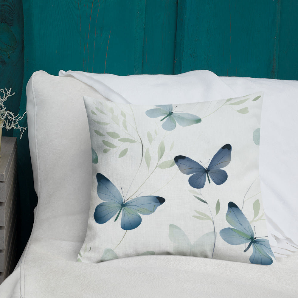 Butterfly Lover's Decorative Yet Comfortable Premium Pillow