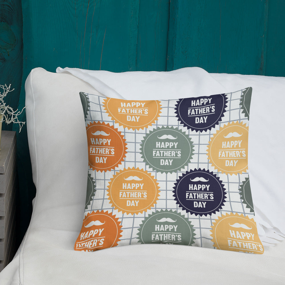 Cool Dad's Fashionably Decorative Throw Pillow