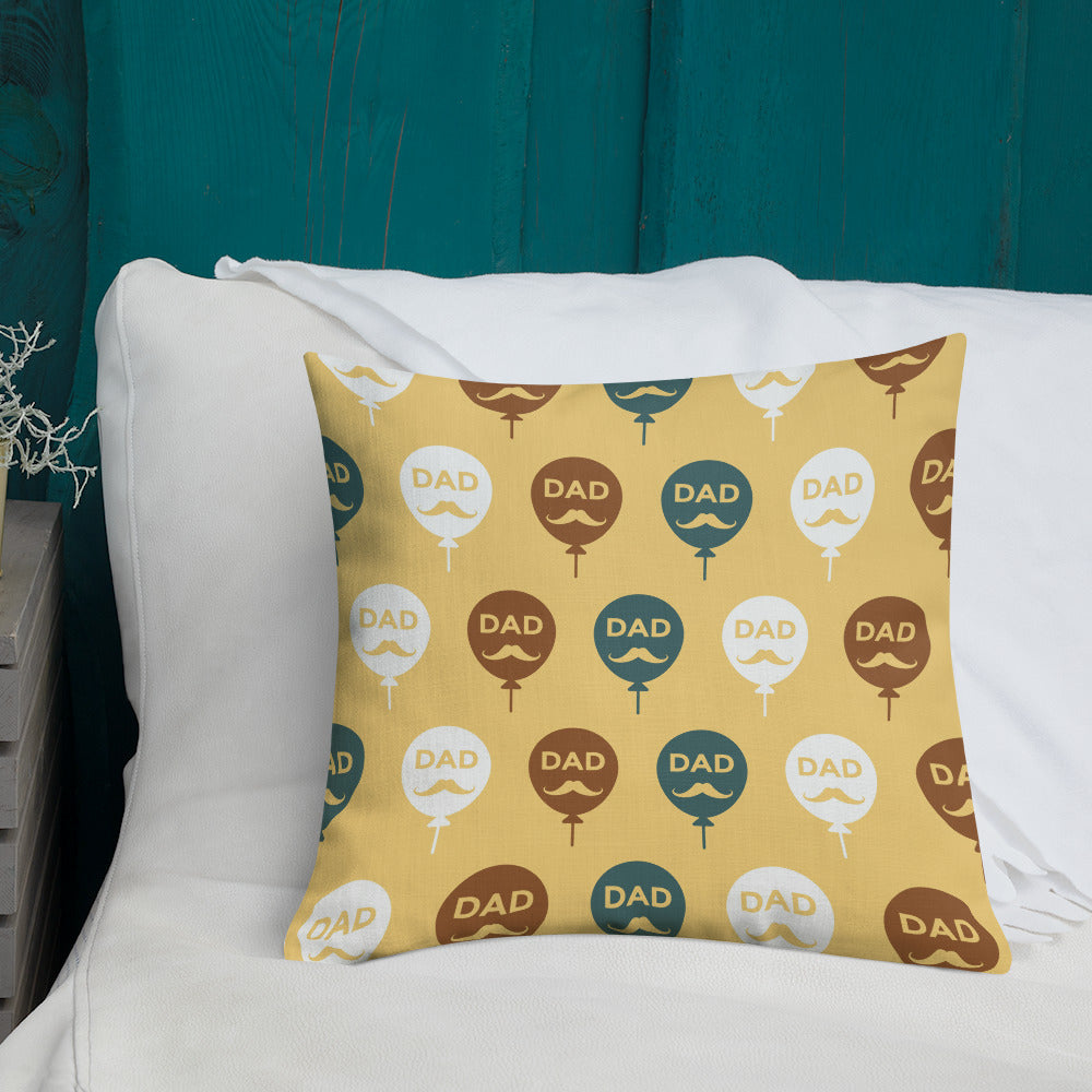 Cool Dad's Fashionably Decorative Throw Pillow