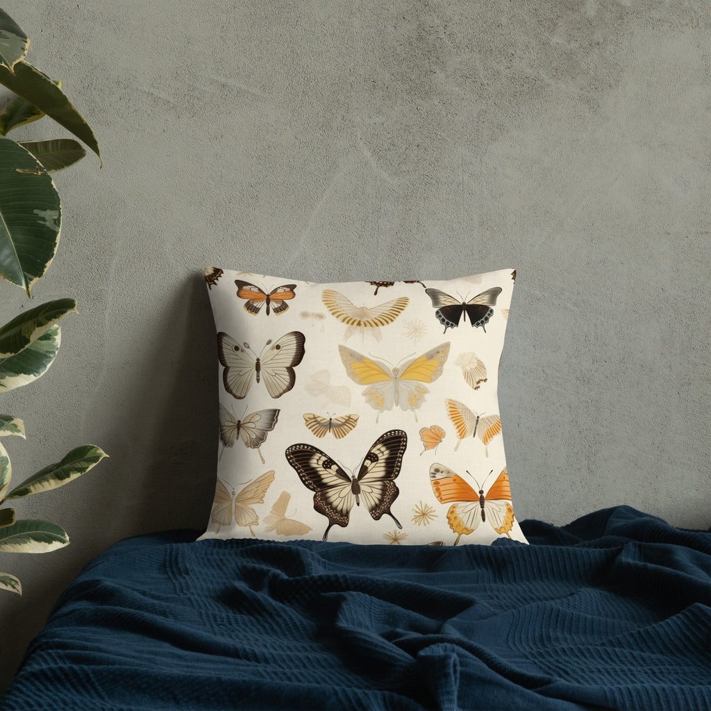 Butterfly Lover's Decorative Yet Comfortable Premium Pillow