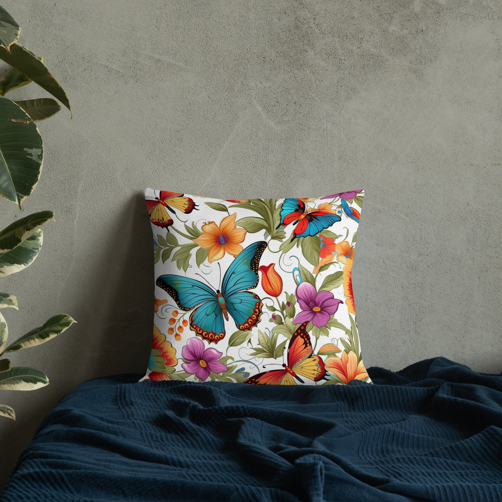 Butterfly Lover's Decorative Yet Comfortable Premium Pillow