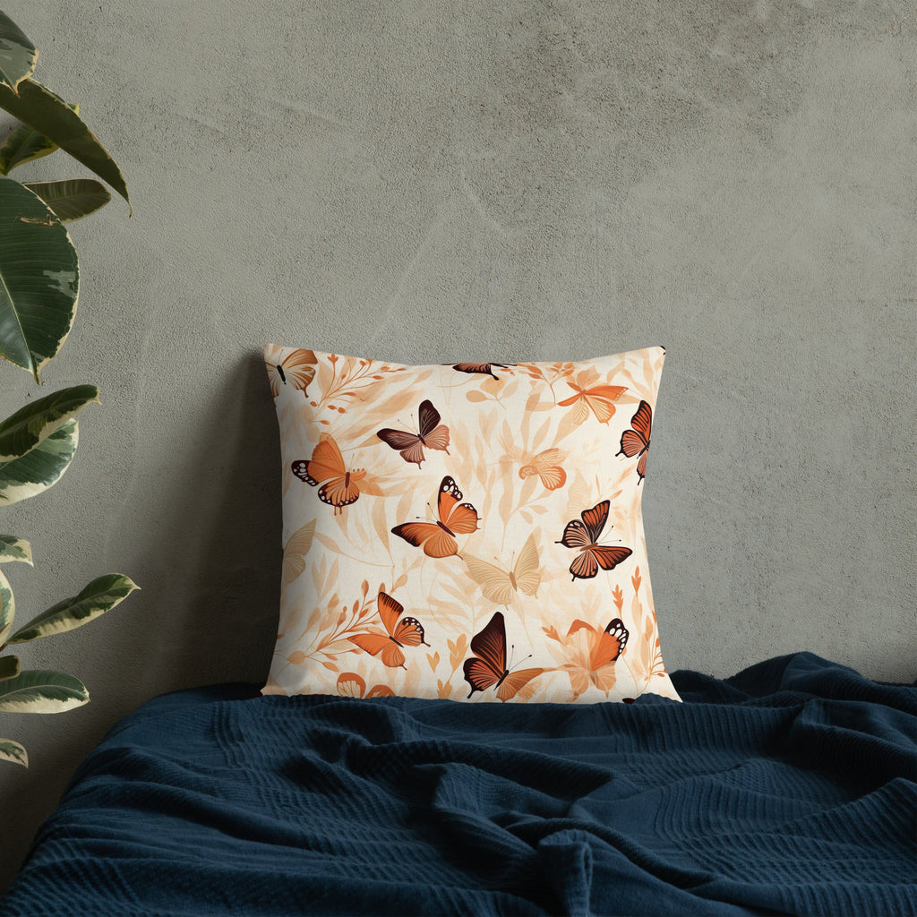 Butterfly Lover's Decorative Yet Comfortable Premium Pillow