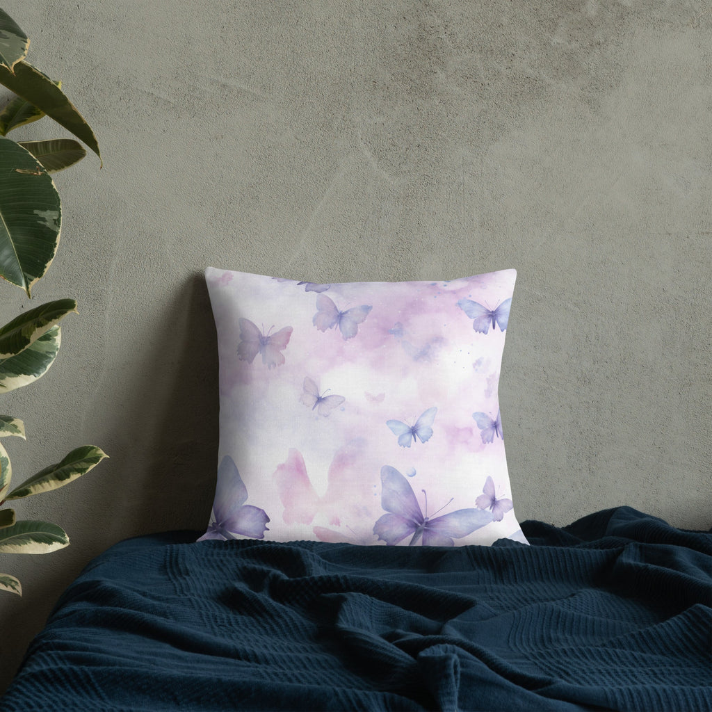 Butterfly Lover's Decorative Yet Comfortable Premium Pillow