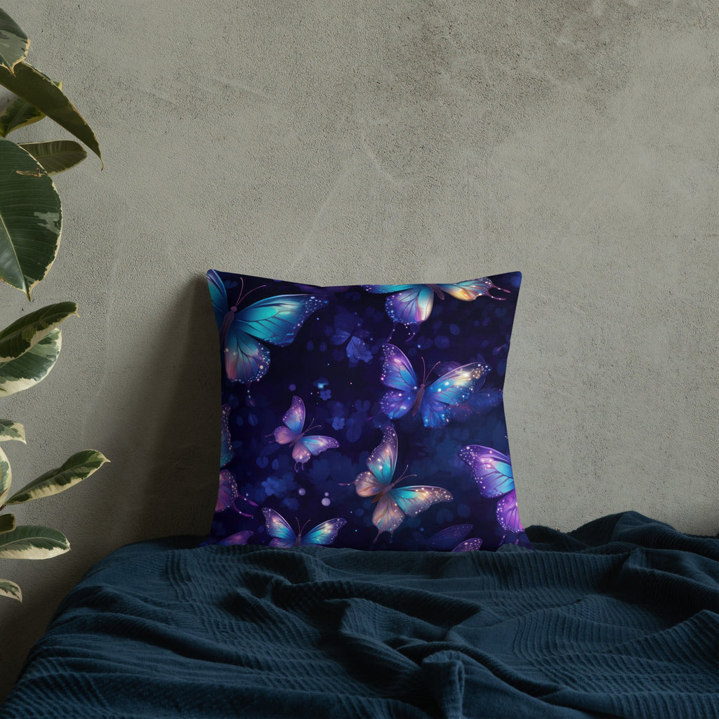 Butterfly Lover's Decorative Yet Comfortable Premium Pillow