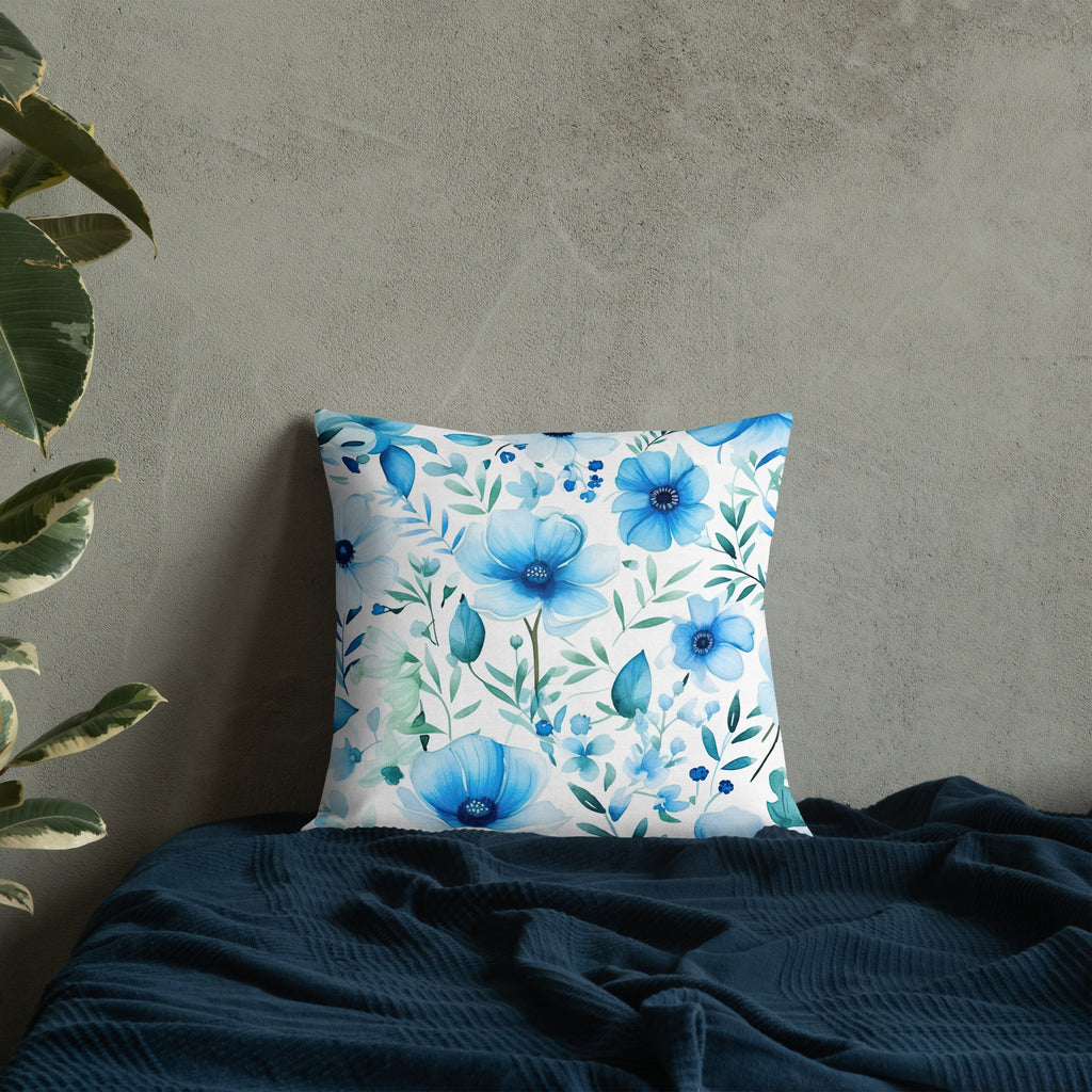 Floral Lover's Botanical Throw Pillow