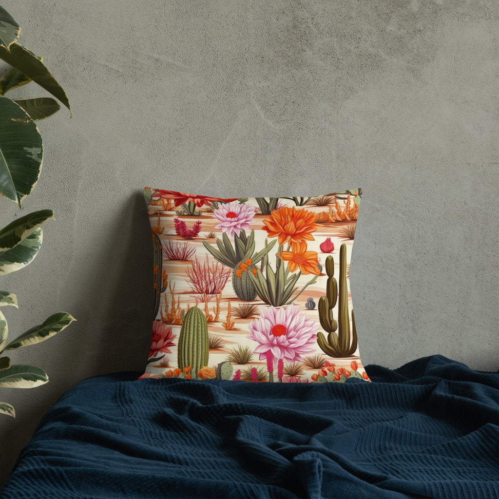 Floral Lover's Botanical Throw Pillow