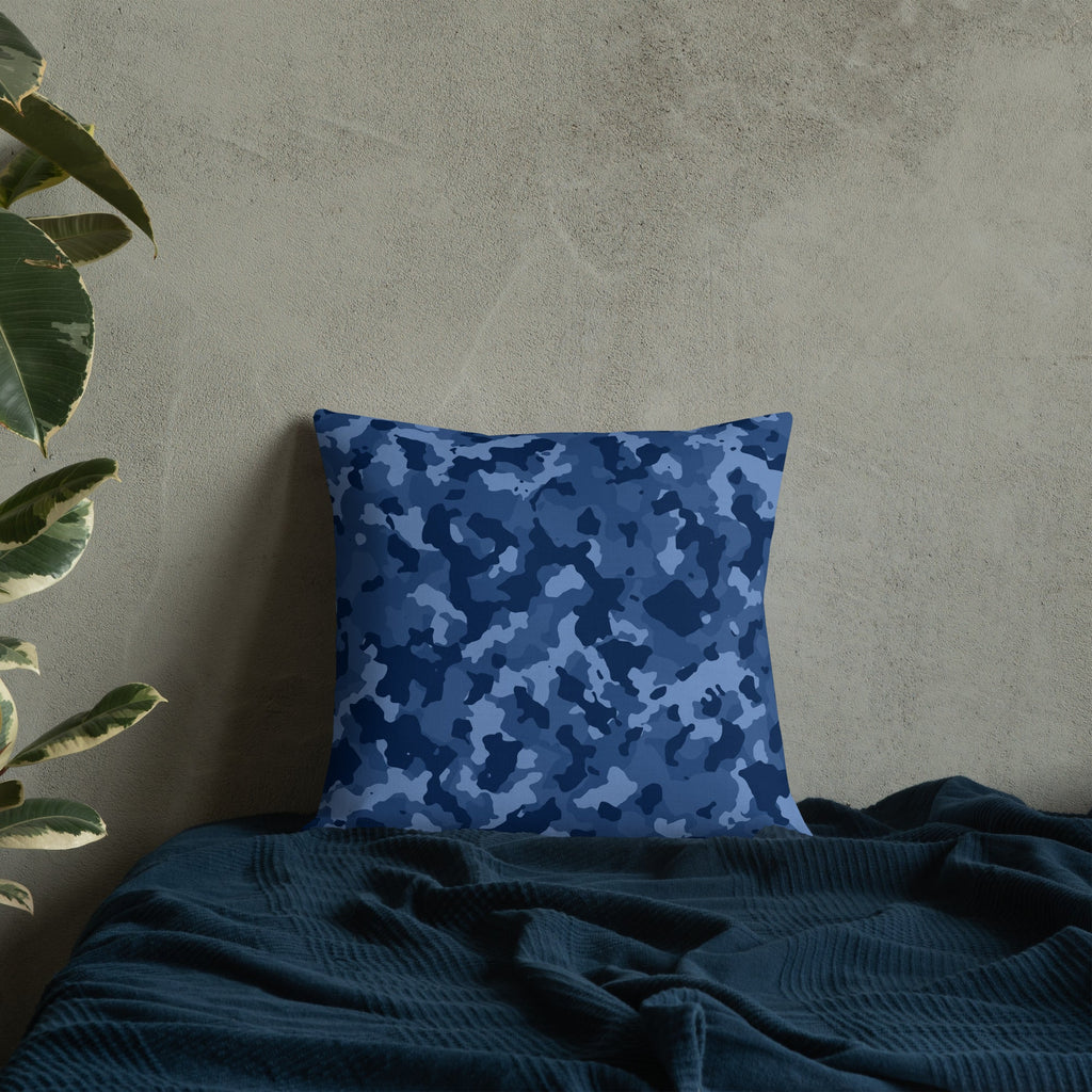 Army Enthusiast Camouflage Premium Throw Pillow