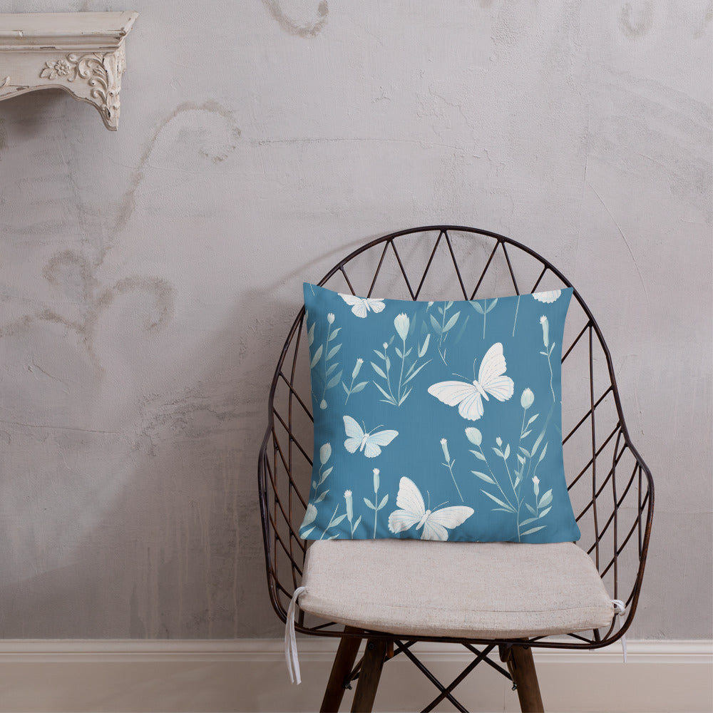 Butterfly Lover's Decorative Yet Comfortable Premium Pillow
