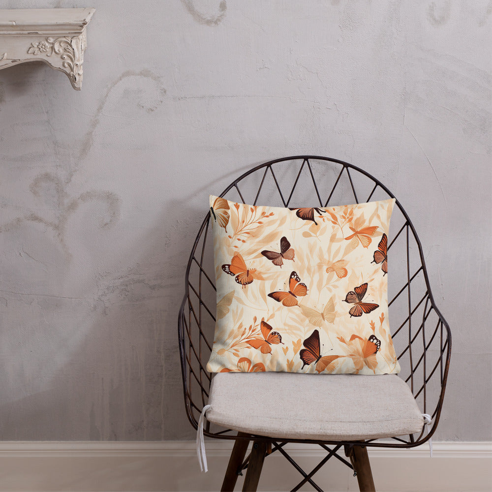 Butterfly Lover's Decorative Yet Comfortable Premium Pillow