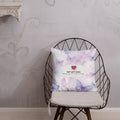 Butterfly Lover's Decorative Yet Comfortable Premium Pillow