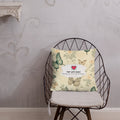 Butterfly Lover's Decorative Yet Comfortable Premium Pillow