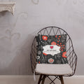 Floral Lover's Botanical Throw Pillow