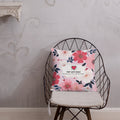 Floral Lover's Botanical Throw Pillow