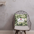 Army Enthusiast Camouflage Premium Throw Pillow
