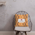 Cool Dad's Fashionably Decorative Throw Pillow