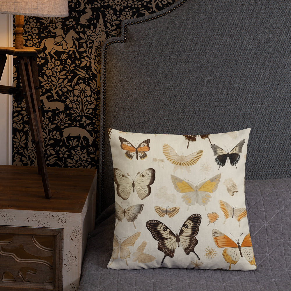 Butterfly Lover's Decorative Yet Comfortable Premium Pillow