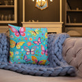 Butterfly Lover's Decorative Yet Comfortable Premium Pillow