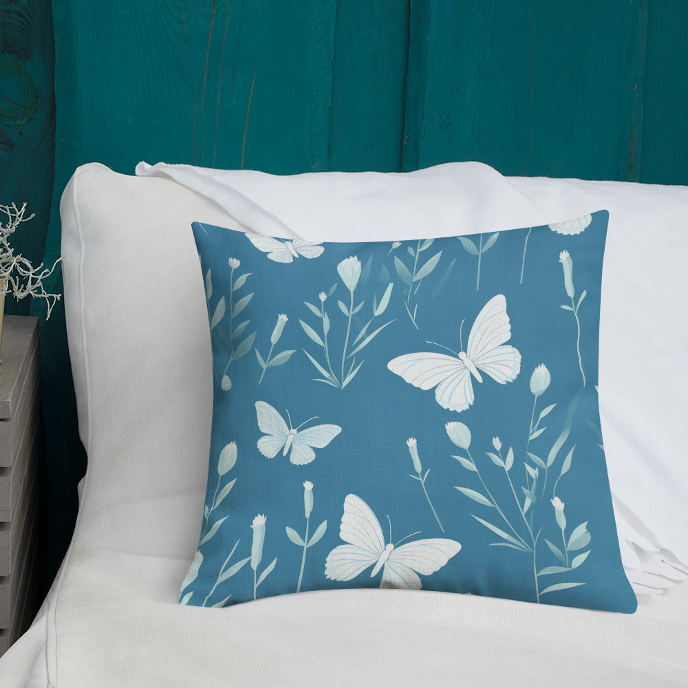 Butterfly Lover's Decorative Yet Comfortable Premium Pillow