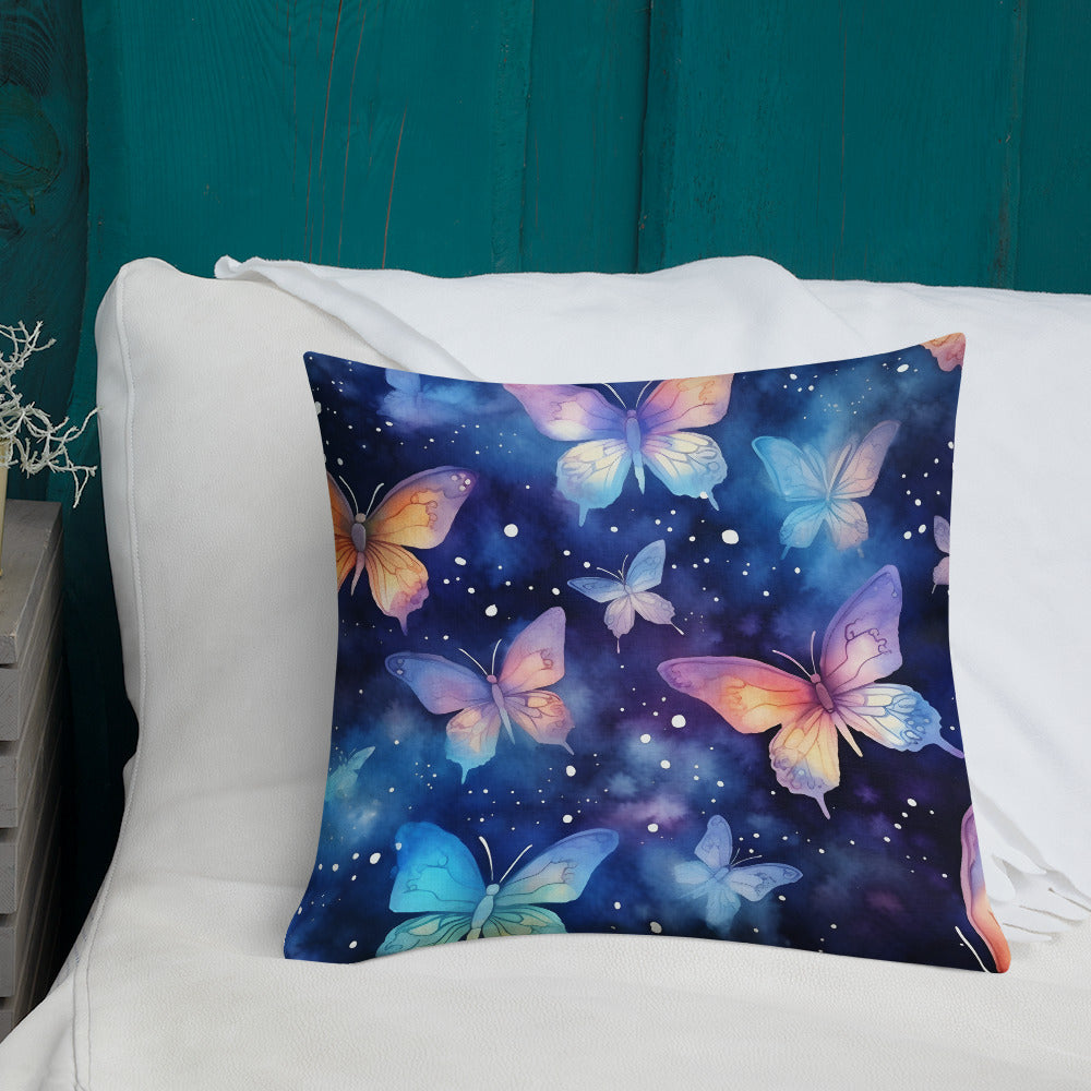 Butterfly Lover's Decorative Yet Comfortable Premium Pillow