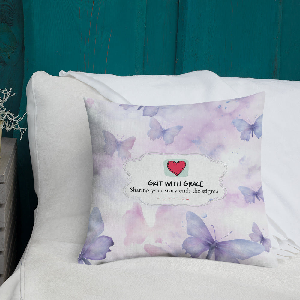 Butterfly Lover's Decorative Yet Comfortable Premium Pillow