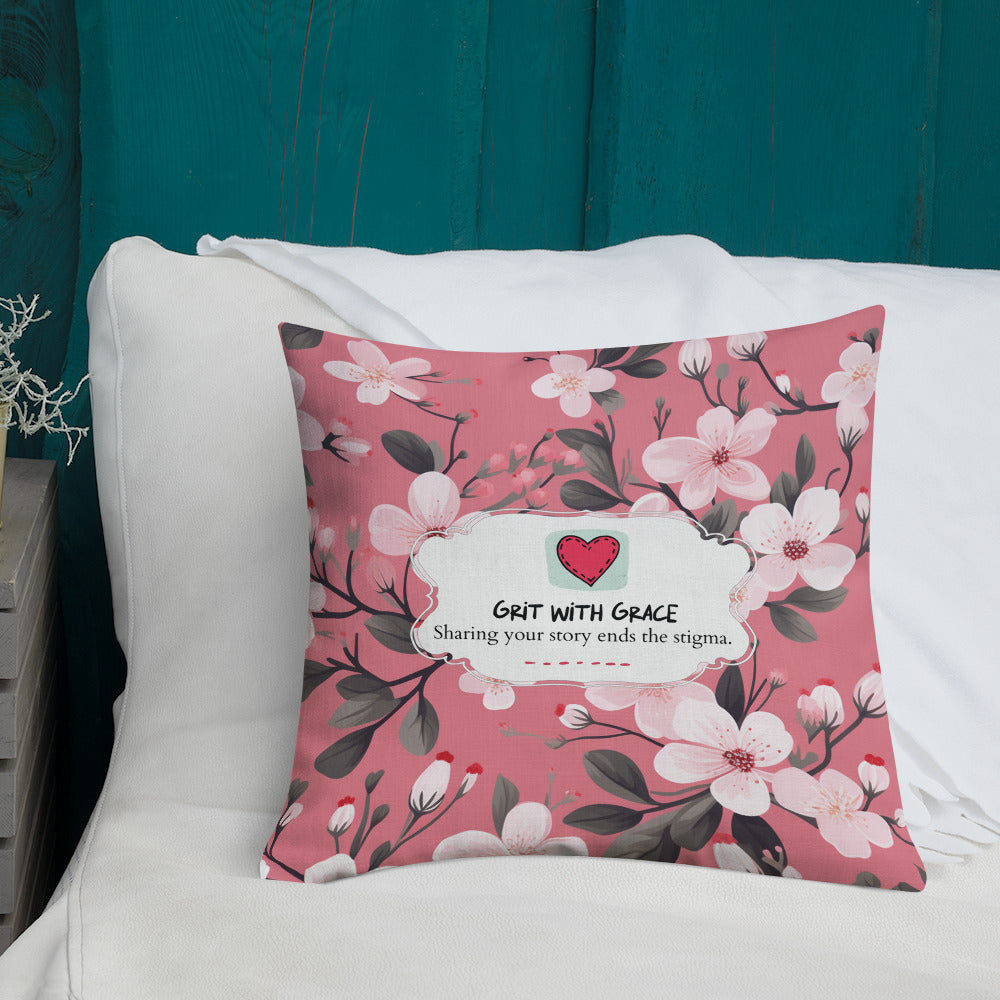 Floral Lover's Botanical Throw Pillow