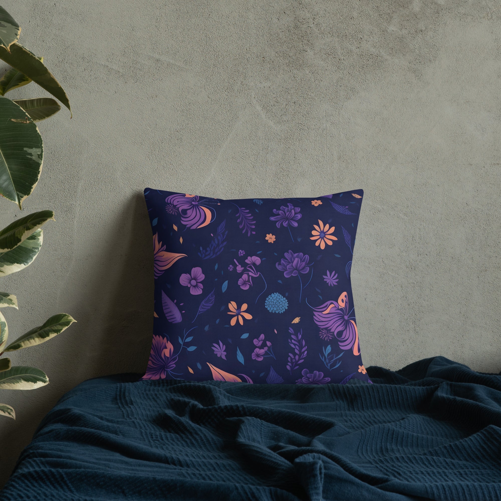 Butterfly Lover's Decorative Yet Comfortable Premium Pillow