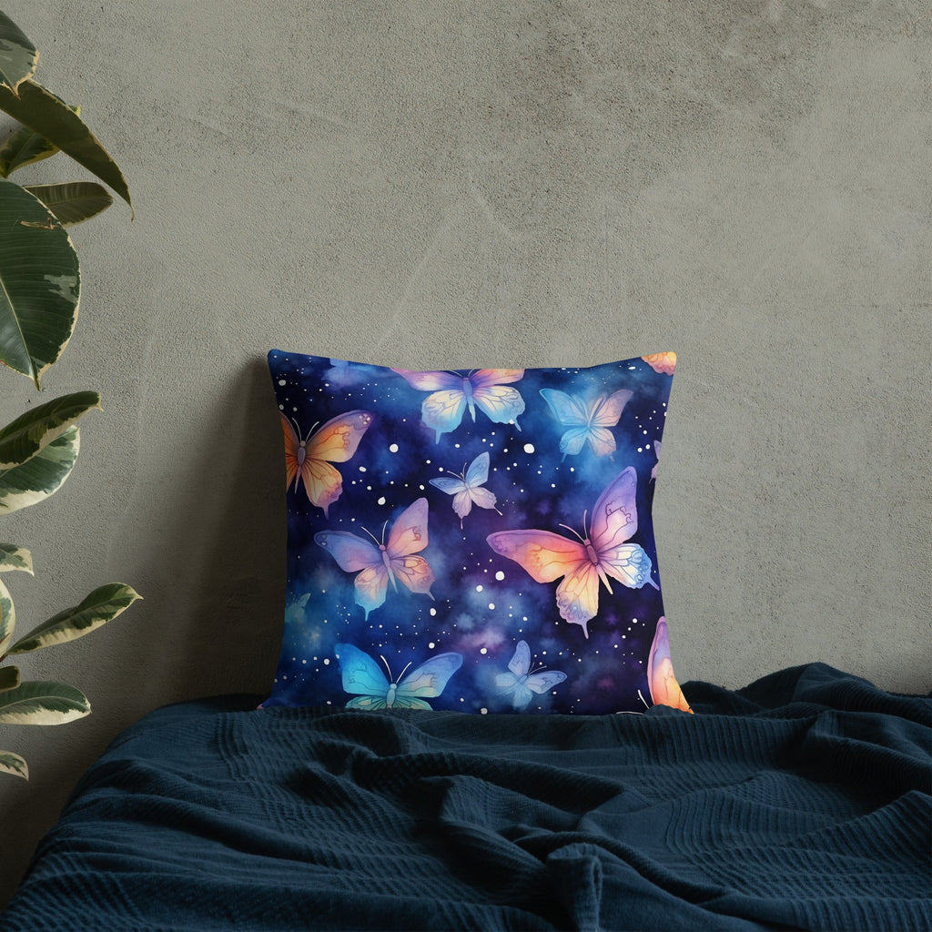 Butterfly Lover's Decorative Yet Comfortable Premium Pillow