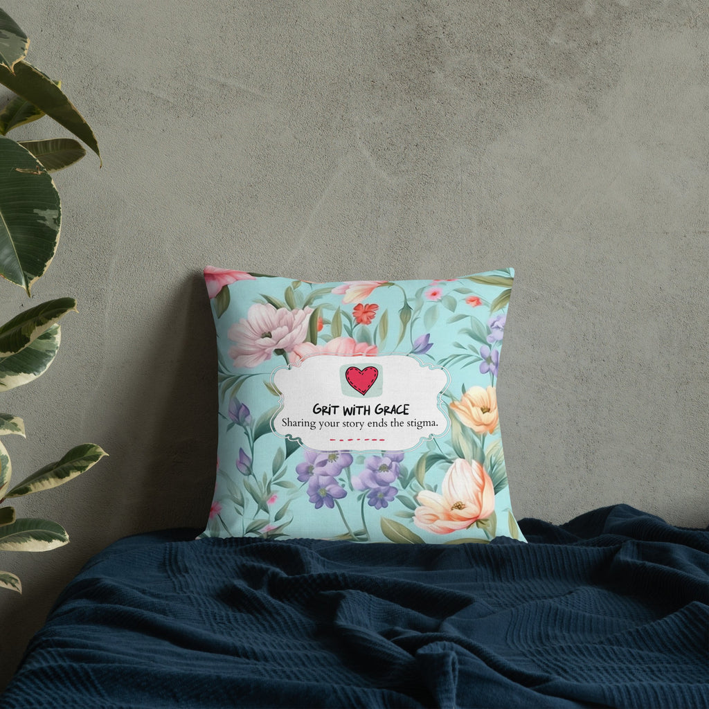 Floral Lover's Botanical Throw Pillow