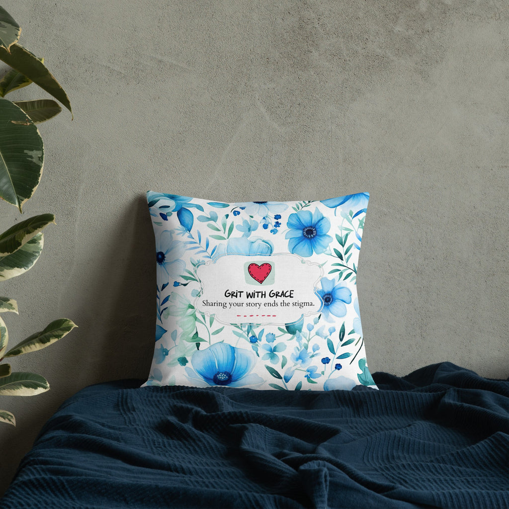 Floral Lover's Botanical Throw Pillow