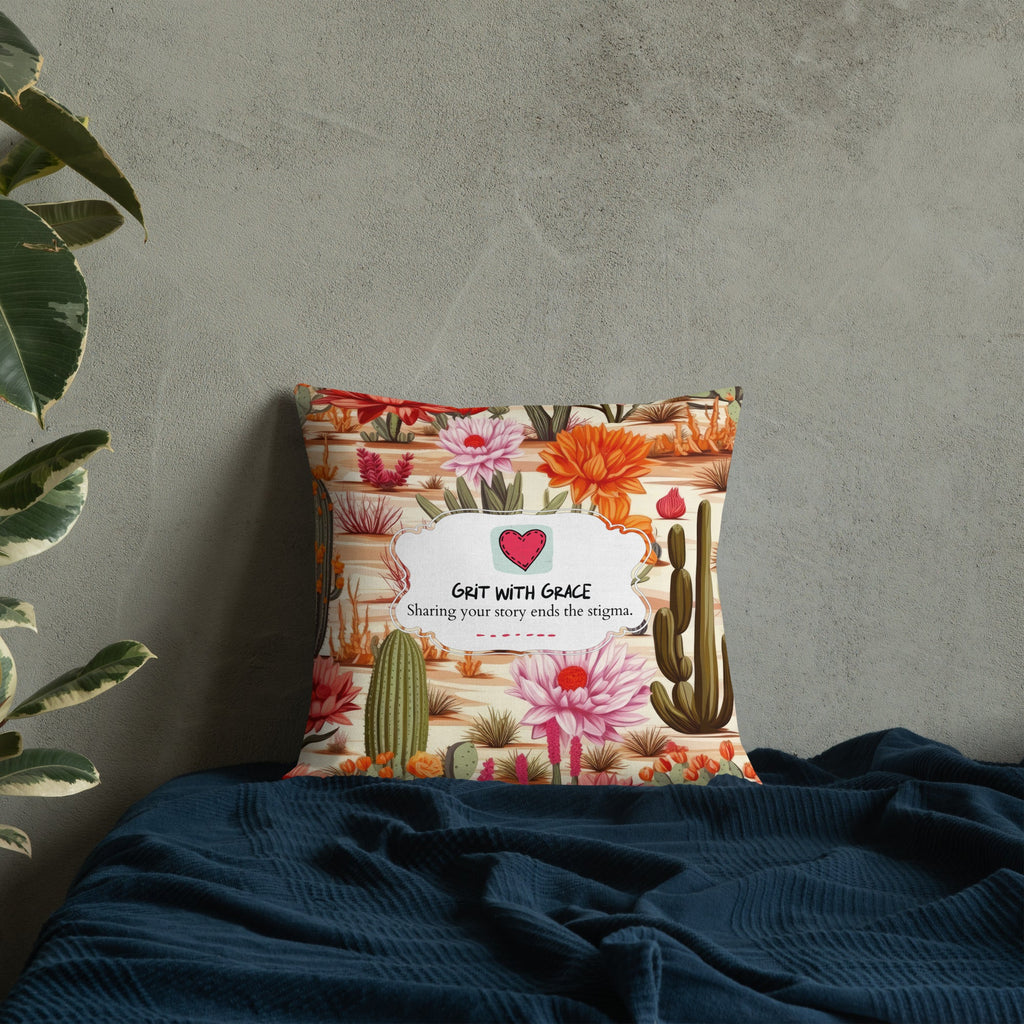 Floral Lover's Botanical Throw Pillow