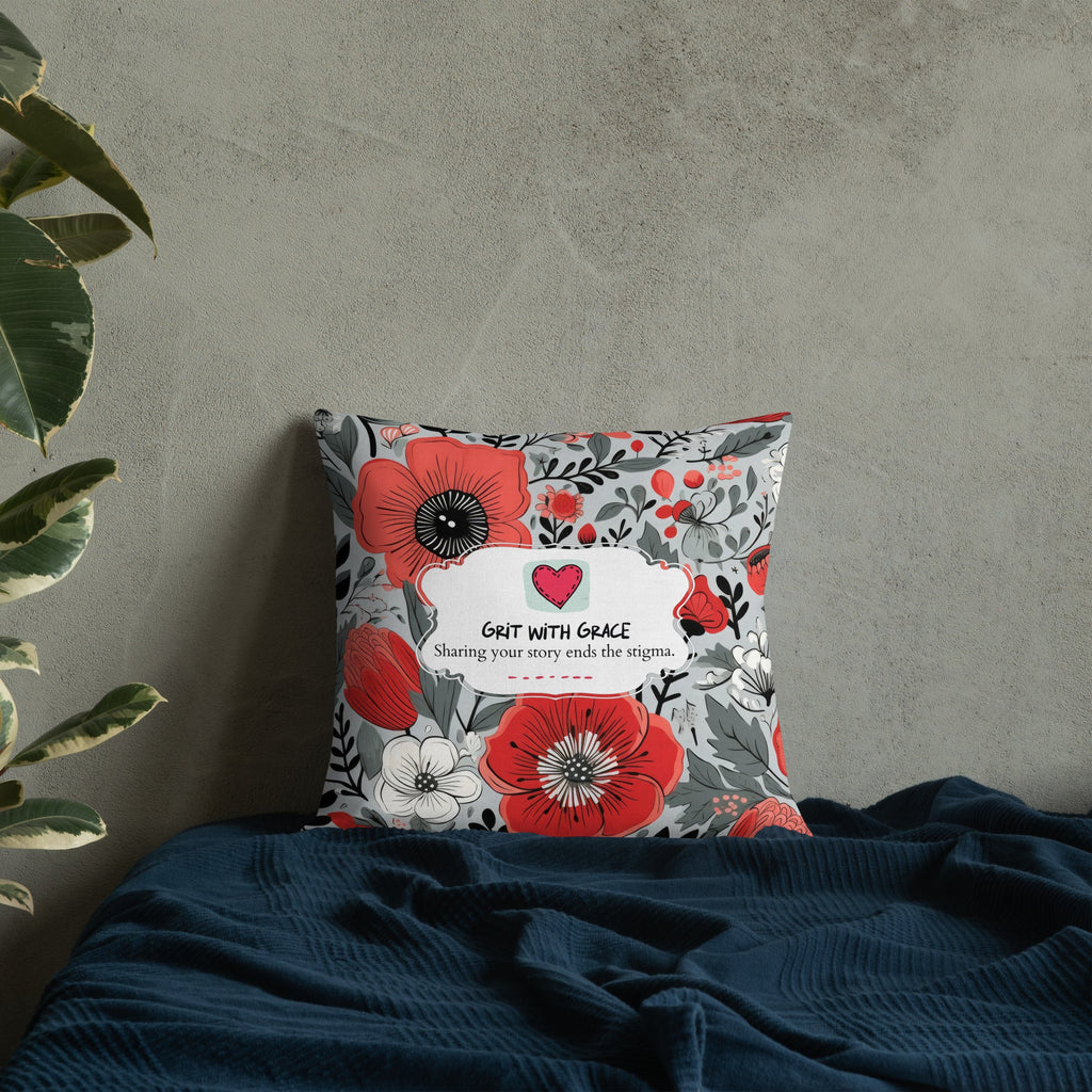 Floral Lover's Botanical Throw Pillow