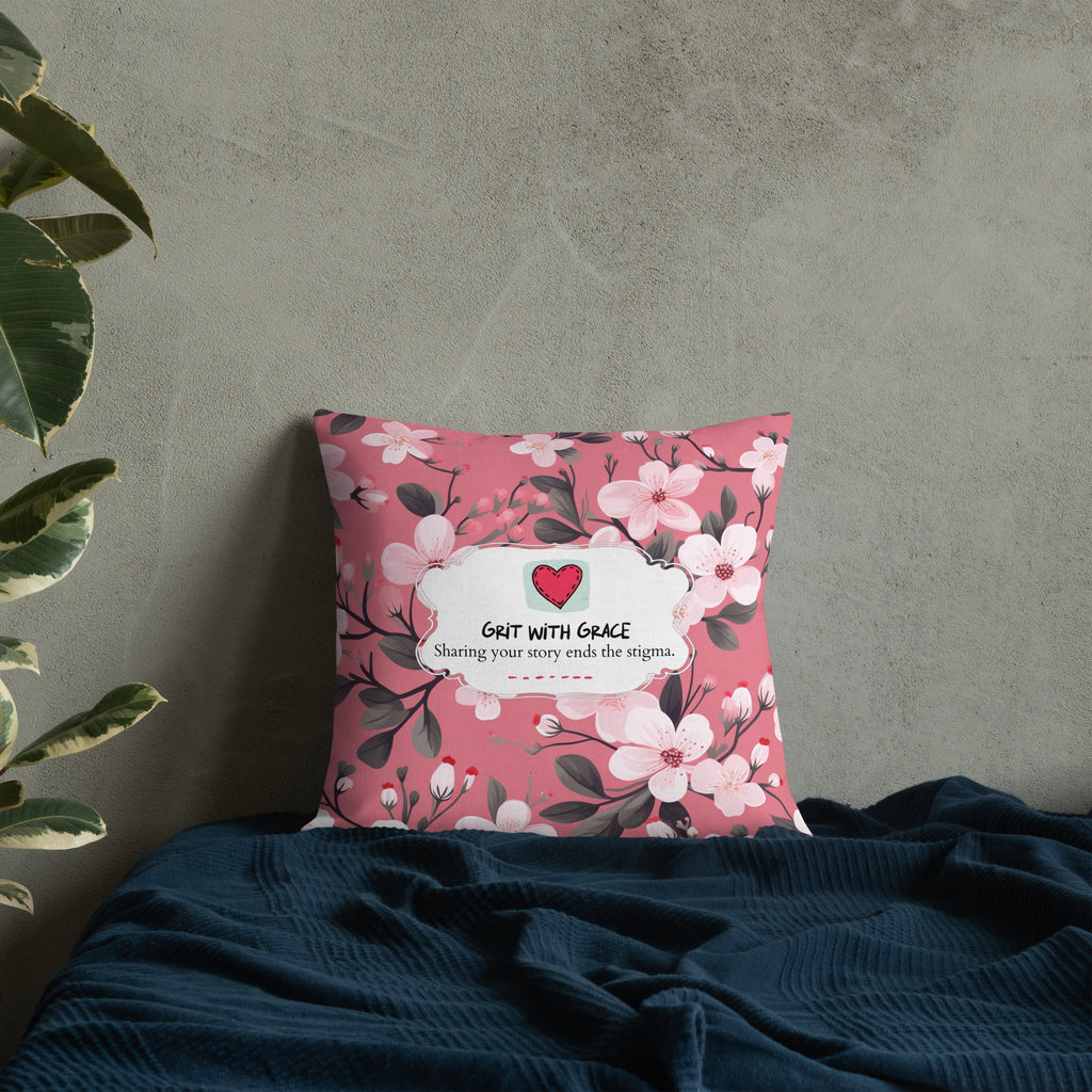 Floral Lover's Botanical Throw Pillow