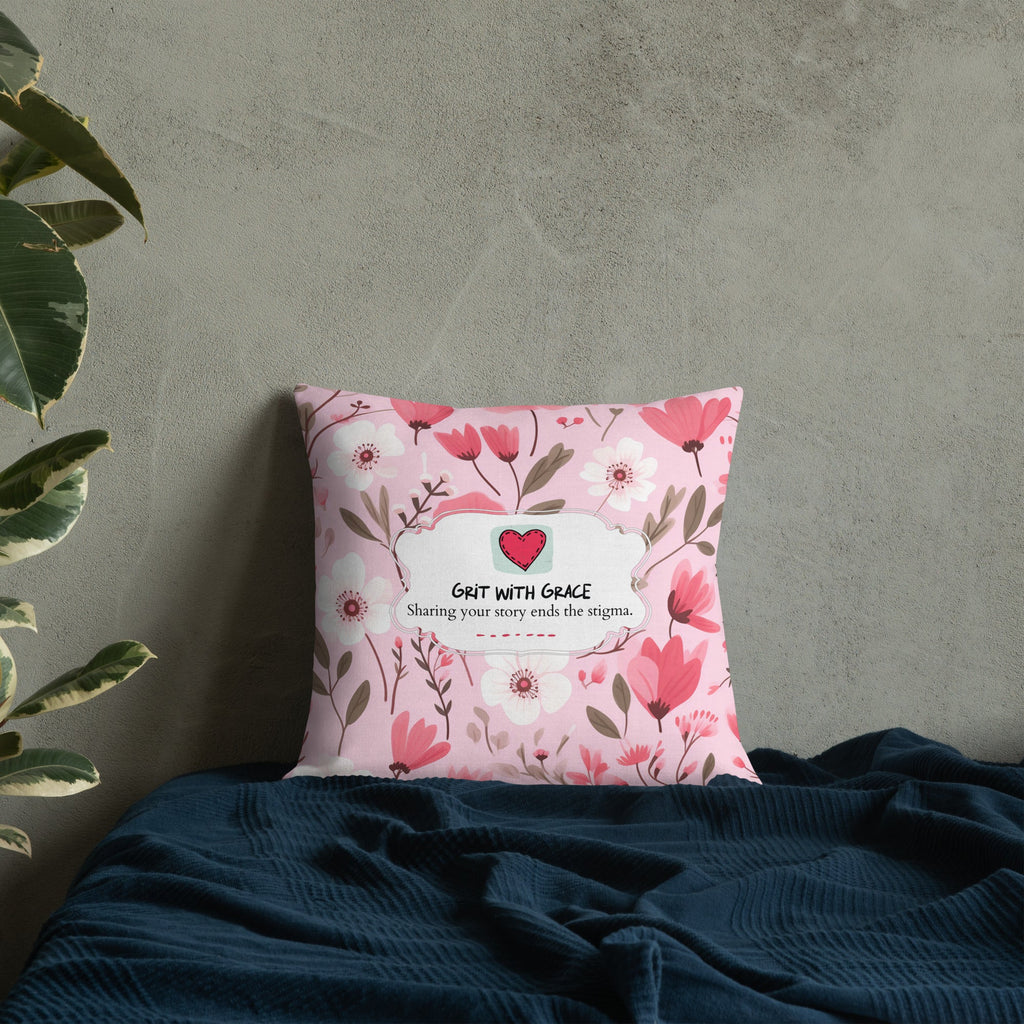 Floral Lover's Botanical Throw Pillow