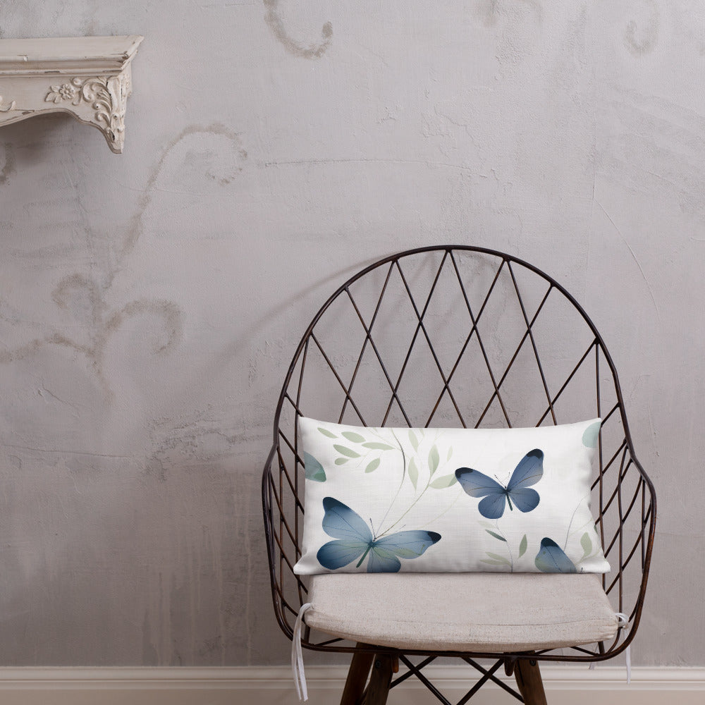 Butterfly Lover's Decorative Yet Comfortable Premium Pillow